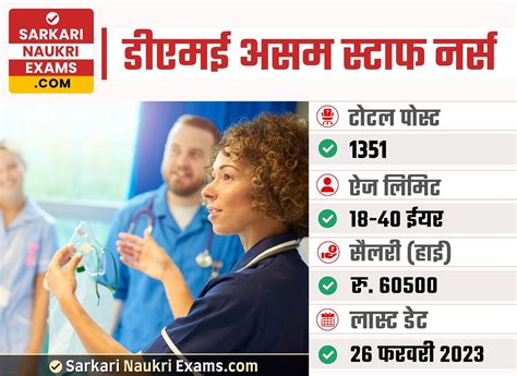 DME Assam Staff Nurse, Technician Recruitment 2023 | 1351 Posts Apply Online