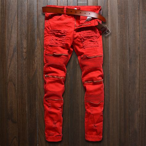 Red Jeans For Men