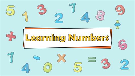 Image result for Kids Numbers Learning