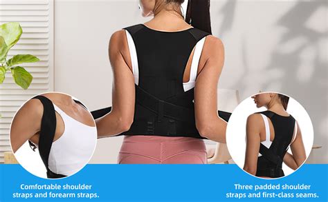 Buy ADEPT Posture Corrector for Men & Women | Adjustable Shoulder ...