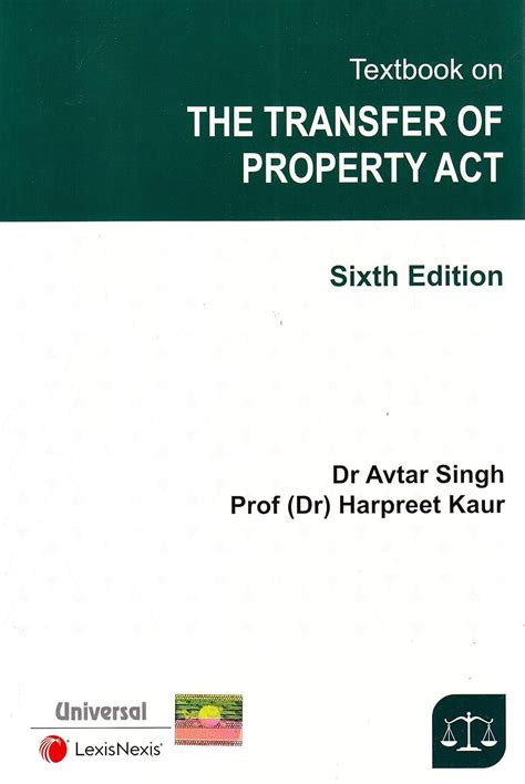 Buy Textbook on The Transfer of Property Act 6th Edition Book Online at ...