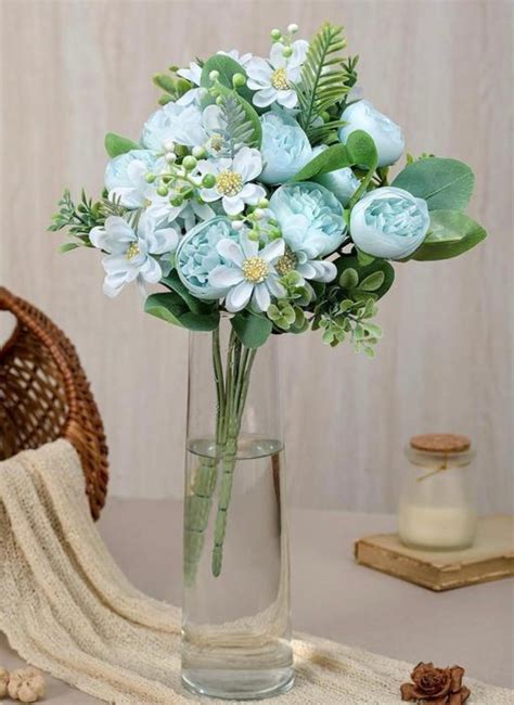 Artificial Peonies & Hydrangeas Flowers Bunch – Dainty Little Shop