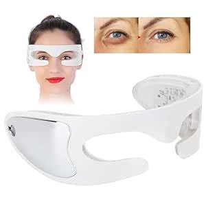 NALACAL Visualization Electric Eye Massager, Red Light Heating Therapy ...