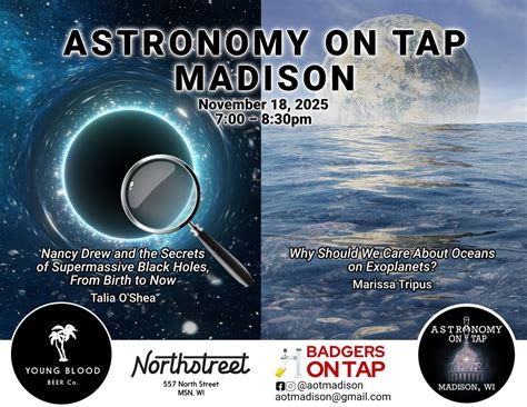 Badgers on Tap: ASTRONOMY at Young Blood Beer Co., 557 North St ...