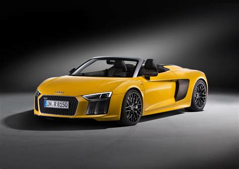 2017 Audi R8 Spyder Price Set From €179,000 in Germany - autoevolution