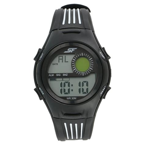 Buy Online SF Super Fibre Digital Dial Plastic Strap Watch for Men ...