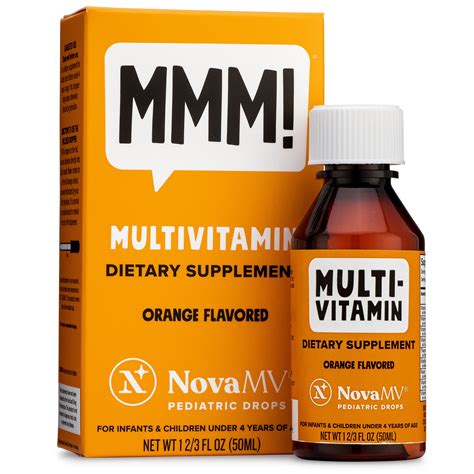 NovaFerrum Yum – Multivitamin with Iron for Infants,Toddlers