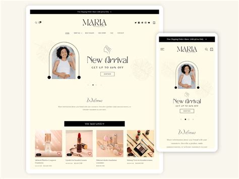 MARIA - Premium Women Beauty Shopify Theme – Speedo Themes IN