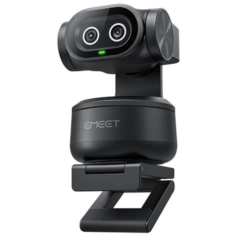 eMeet PIXY 4K Dual-Camera AI-Powered PTZ Webcam with AI Tracking, 0.2s ...