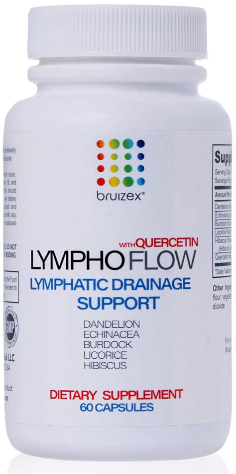 Bruizex Lympho Flow Lymphatic Drainage Supplement Supports Lymphatic ...