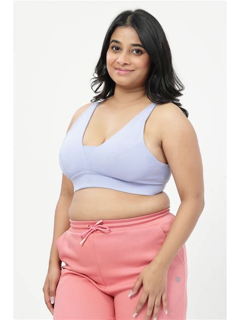 Buy Zelena Cotton Maternity Nursing Bra Wirefree Full Coverage Feeding ...