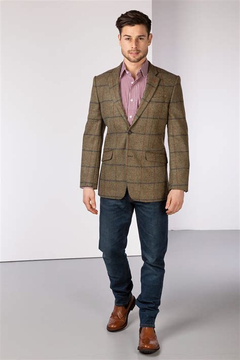 Mens Casual Tweed Blazer UK | Mens Tweed Jacket | Rydale