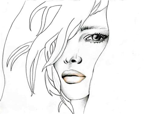 Lip Gloss Drawing at GetDrawings | Free download