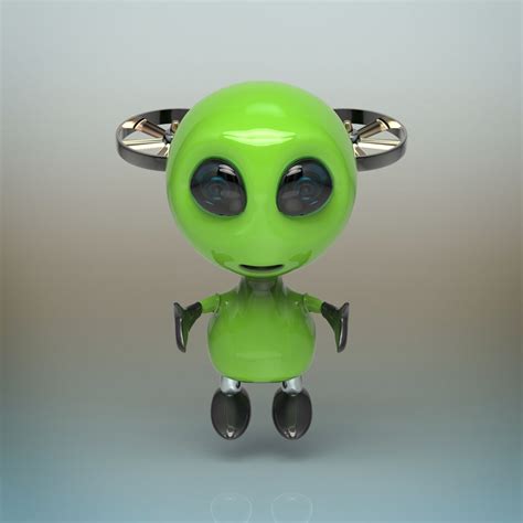 Alien Robot Model 3D Free 的图像结果