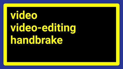 Image result for Crop Video Using Hand Brake