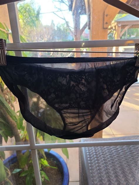 Vintage Black Bikini Panties~VANITY FAIR~ Tricot Nylo… - Gem