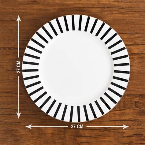Buy Andrey Bone China Dinner Plate - 27cm from Home Centre at just INR ...
