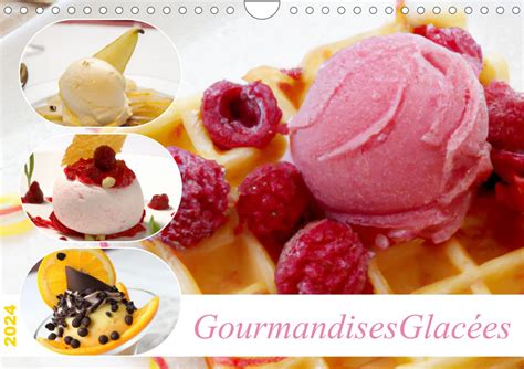 Buy Gourmandises glacées (Calendrier mural 2024 DIN A4 horizontal ...