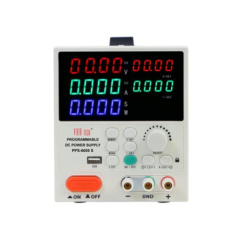 PPS 6005 S Programmable DC power supply 60V 5A with USB Interface – V A ...