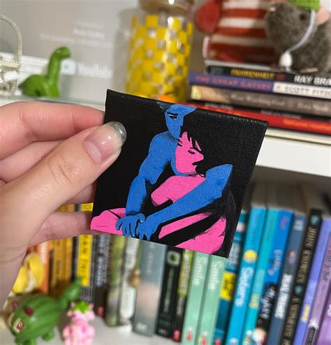 TV Girl Who Really Cares Mini Album Cover Painting - Etsy