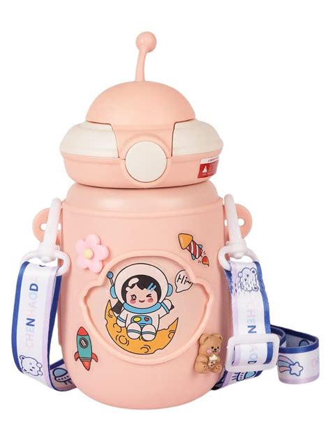 Passion Petals Spaceship Sipper 500ml Stainless Steel Water Bottle for ...