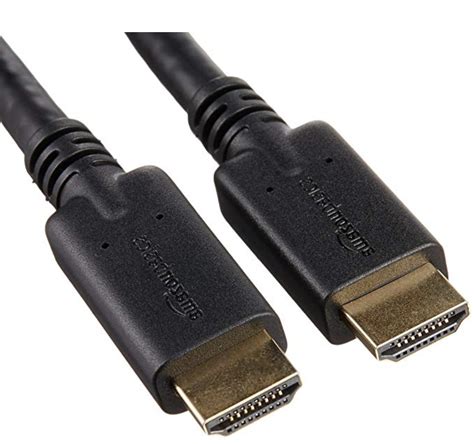 AmazonBasics High-Speed HDMI Cable, 50 Feet, 1-Pack