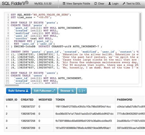 Image result for How to Create a SQL Database On SQL Fiddle