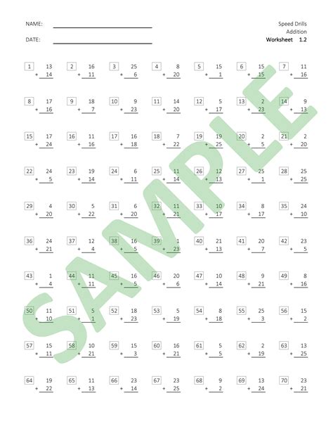 For Class 2 Math Speed Test for Patterns 的图像结果