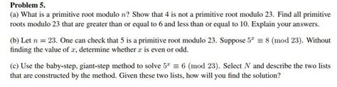 Image result for Primitive Root Modulo