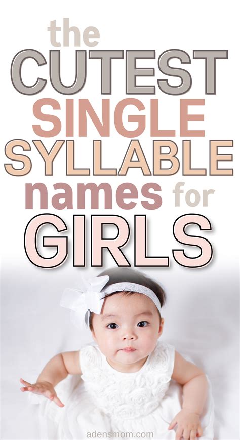 70 one syllable girl names that are actually cool 2023 – Artofit