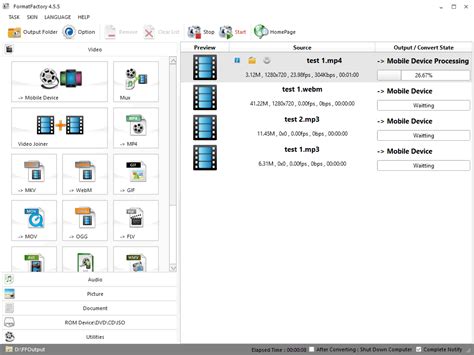 format factory tutorial 的图像结果