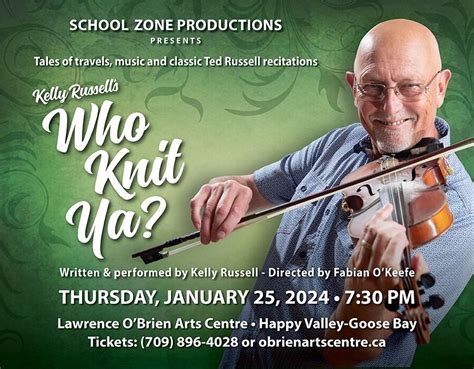 Kelly Russells "Who Knit Ya?", Lawrence O'Brien Arts Centre, Goose Bay ...