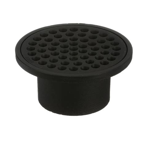 Oatey 3-in Cast Iron Round Black Floor Drain 436912 at Lowes.com