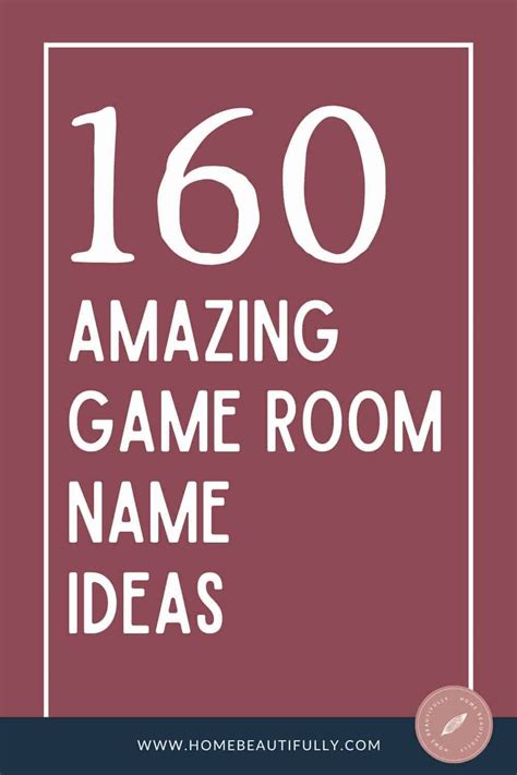 160+ Amazing Game Room & Arcade Name Ideas [& Generators] in 2024 ...
