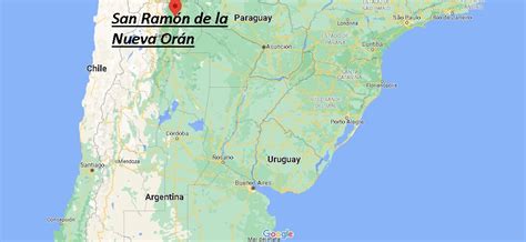 ¿Dónde está San Ramón de la Nueva Orán? Mapa San Ramón de la Nueva Orán ...