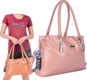 Buy Unick Style Women Beige Handbag PEACH Online @ Best Price in India ...