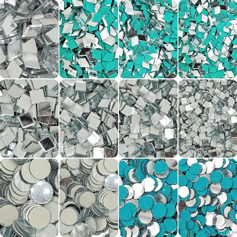 Small Mirror Glass Pieces for Lippan Art and Craft – INDIKONB