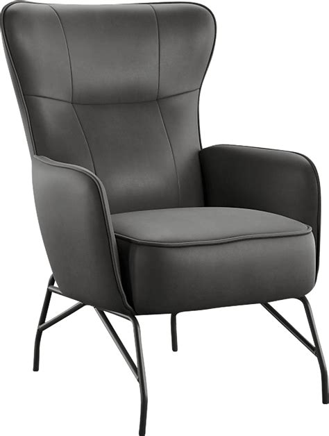 Geitz Black Polyester Fabric Accent Chair | Rooms to Go