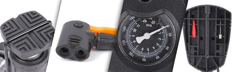 Strauss Portable High Pressure Foot Air Pump with Needle |Lightweight ...