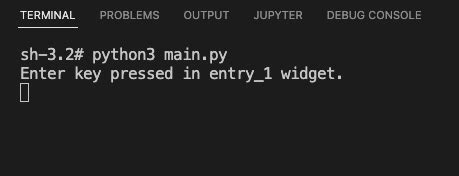 Image result for Python Tkinter Use Entry Input in Another Function