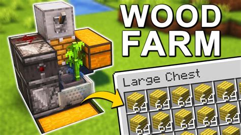 Image result for Best Wood Farm Minecraft Java