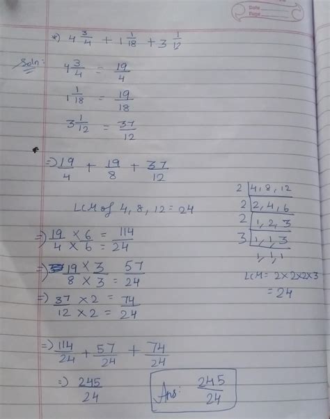 find the sum of the following - Brainly.in