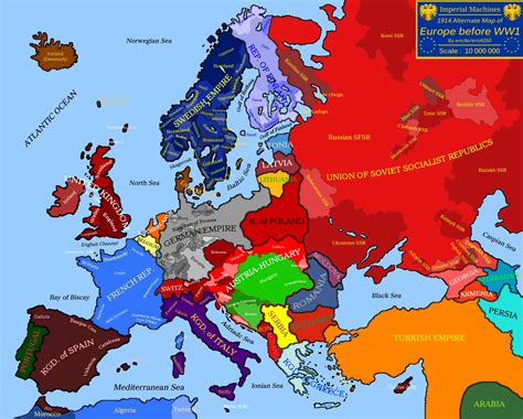 Map of the Week: Europe 1914