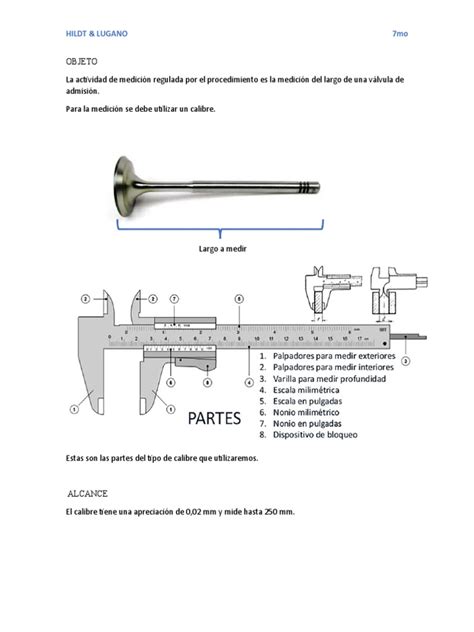 Uso Del Calibre | PDF