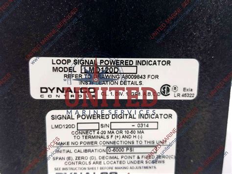 DYNALCO LOOP SIGNAL POWERED INDICATOR LMD-120D | United Marine Services