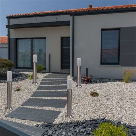 Buy Benjamin Bollard Light 62 cms (Clear, SS) at Best Price in India