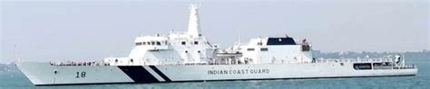 Indian Coast Guard Ship ICGS Sachet Arrives In Mozambique With 20 ...