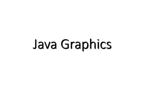 Project Graphics in Java 的图像结果