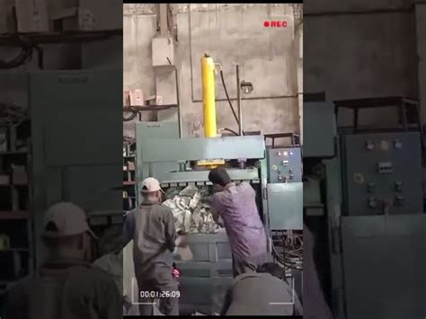 Paper Baling Press Machine - 150Ton Hydraulic Baling Press For Waste ...
