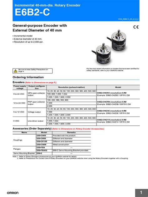 Image result for Ebe Rotary Encoder Data Sheet PDF